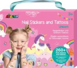 Carletto Nagelsticker & Tattoos Einhorn