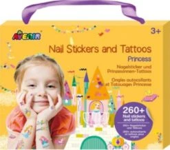 Carletto Nagelsticker & Tattoos Prinzessin