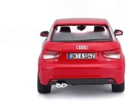 Bburago Modellauto Audi A1 (rot, Maßstab 1:24) -Spielzeug Geschaft 28777584 03