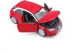 Bburago Modellauto Audi A1 (rot, Maßstab 1:24) -Spielzeug Geschaft 28777584 05