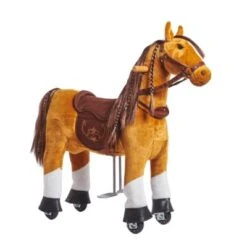 PONNIE Mechanisches Pferd Auf Rollen Fancy S