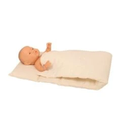 Van Dijk Toys Poppen Accessoires Dekentje Creme