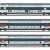 Märklin H0 43599 Doppelstockwagen-Set Nahverkehr Kopenhagen
