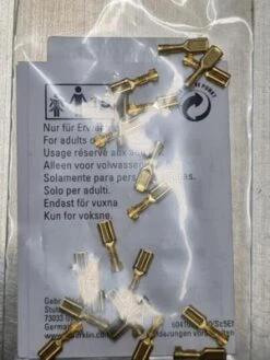 Märklin H0 74995 FLACHSTECKHÜLSEN (INH.20 ST.)