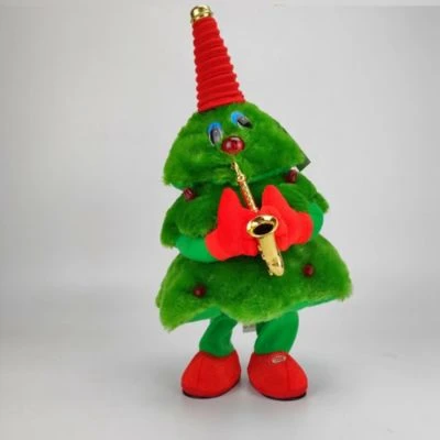 Syntek Spielzeug Für Den Weihnachtsbaum Elektrischer Plüsch Tanzender Weihnachtsbaum Spielzeug 3 Syntek Spielzeug Für Den Weihnachtsbaum Elektrischer Plüsch Tanzender Weihnachtsbaum Spielzeug - Image 3