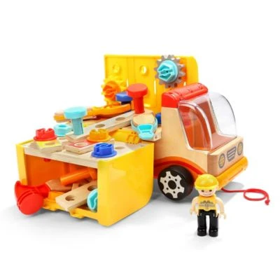 TOPBRIGHT Baufahrzeug Mit Ausklappbarer Werkbank 2 TOPBRIGHT Baufahrzeug Mit Ausklappbarer Werkbank - Image 2