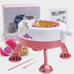 Syntek Kinderspielhaus Spielzeug Strickmaschine Wolle Webstuhl Spielen Haus Spielzeug -Spielzeug Geschaft 29139514 03