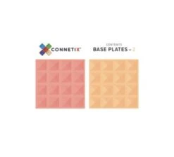 Connetix Tiles Base Plate Lemon & Peach Magnetbausteine -Spielzeug Geschaft 29336825 04