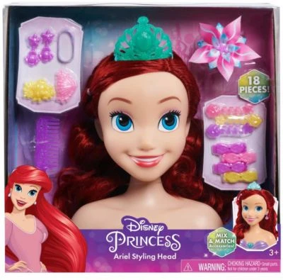 Just Play Schminkkopf Disney Princess Basic Ariel Styling Head 4 Just Play Schminkkopf Disney Princess Basic Ariel Styling Head - Image 4