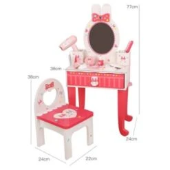 360Home Kinderschminktisch Mit Stuhl -Spielzeug Geschaft 29378889 03