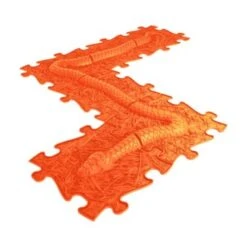 MUFFIK Sensorik Spielzeug Sensorik Strukturmatten Schlangen Set