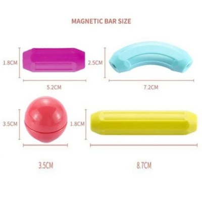 Brighten Bauklötze Für Kinder Magnetische Kinderbausteine Zum Zusammenbauen Von Spielzeug 2 Brighten Bauklötze Für Kinder Magnetische Kinderbausteine Zum Zusammenbauen Von Spielzeug - Image 2