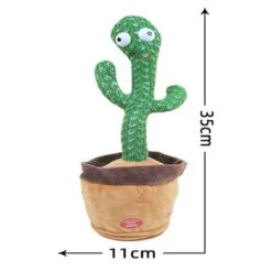 Brighten 1PC Plüschtiere Für Kinder Singendes, Sprechendes Und Tanzendes Kaktusspielzeug -Spielzeug Geschaft 29688408 06