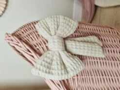 TinaForKids Puppenwagen Mit Bettwäscheset Aus Weiden Und Holz, Altrosa/Natur -Spielzeug Geschaft 29721299 05