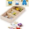 Melissa & Doug Puzzle Zur Verkleidung Einer Bärenfamilie | Puzzles | Holzspielzeug | 3+ | Geschenk Für Jungen Oder Mädchen