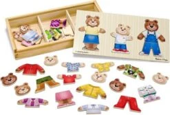 Melissa & Doug Puzzle Zur Verkleidung Einer Bärenfamilie | Puzzles | Holzspielzeug | 3+ | Geschenk Für Jungen Oder Mädchen -Spielzeug Geschaft 29864326 03