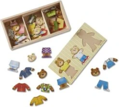 Melissa & Doug Puzzle Zur Verkleidung Einer Bärenfamilie | Puzzles | Holzspielzeug | 3+ | Geschenk Für Jungen Oder Mädchen -Spielzeug Geschaft 29864326 05