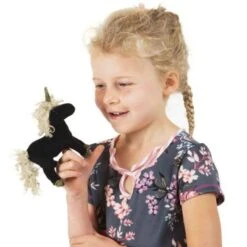Folkmanis Fingerpuppe Mini Einhorn / Mini Black Unicorn 7 Folkmanis Fingerpuppe Mini Einhorn / Mini Black Unicorn -Spielzeug Geschaft 29881298 04