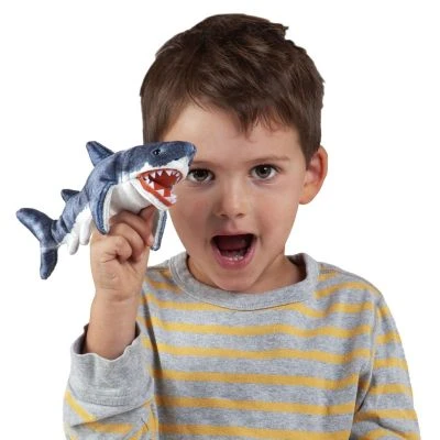 Folkmanis Fingerpuppe Mini Hai / Mini Shark 2 Folkmanis Fingerpuppe Mini Hai / Mini Shark - Image 2