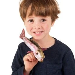 Folkmanis Fingerpuppe Mini Regenbogenforelle/ Mini Rainbow Trout -Spielzeug Geschaft 29881520 04