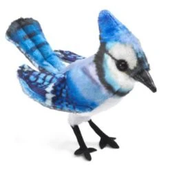 Folkmanis Fingerpuppe Mini Blauhäher/ Mini Blue Jay