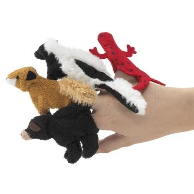 Folkmanis Fingerpuppe Großes Smoky Mountain Tier Set / Great Smoky Mtn Animal Set 2 Folkmanis Fingerpuppe Großes Smoky Mountain Tier Set / Great Smoky Mtn Animal Set - Image 2