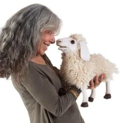 Folkmanis Handpuppe Wolliges Schaf / Wooly Sheep -Spielzeug Geschaft 29881602 04