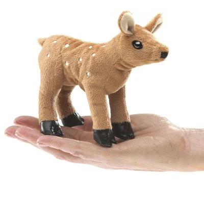 Folkmanis Fingerpuppe Mini Reh / Mini Fawn 1 Folkmanis Fingerpuppe Mini Reh / Mini Fawn