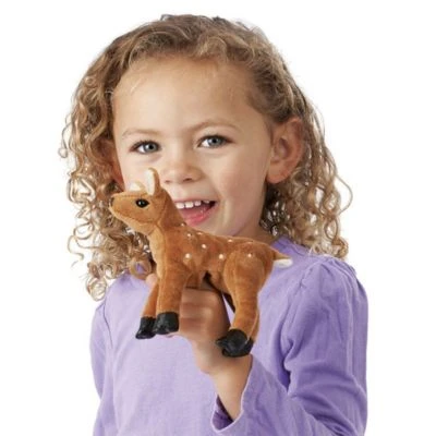 Folkmanis Fingerpuppe Mini Reh / Mini Fawn 3 Folkmanis Fingerpuppe Mini Reh / Mini Fawn - Image 3