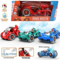 Syntek Elektrisches Ferngesteuertes Spielzeugauto Spray-Stunt-Transformationsauto -Spielzeug Geschaft 29981254 04