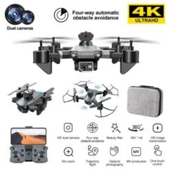 Syntek Quadcopter-Drohne Mit Zwei Kameras Ferngesteuertes Flugzeug Zur Optischen Flusspositionierung -Spielzeug Geschaft 29981282 04