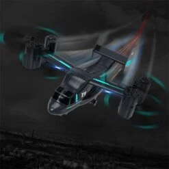 Syntek Kinderflugzeug Vierachsiges Ferngesteuertes Osprey And Luft-Kampfflugzeug Für Kinder -Spielzeug Geschaft 30053902 04