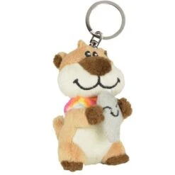 United Labels 12 Stück Pummel Und Friends Schlüsselanhänger Display - 7 Cm Plüschtier Pummeleinhorn, Pummelfee, Zebrasus Und Buddy Mit Rocky Plüschanhänger -Spielzeug Geschaft 30066584 06