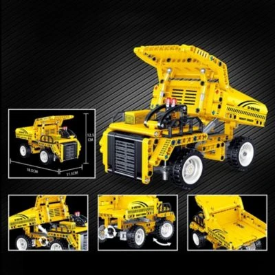 MOULD KING Baufahrzeug Feuerwehrauto Oldtimer QL0438 2 MOULD KING Baufahrzeug Feuerwehrauto Oldtimer QL0438 - Image 2