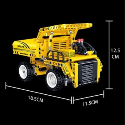 MOULD KING Baufahrzeug Feuerwehrauto Oldtimer QL0438 3 MOULD KING Baufahrzeug Feuerwehrauto Oldtimer QL0438 - Image 3