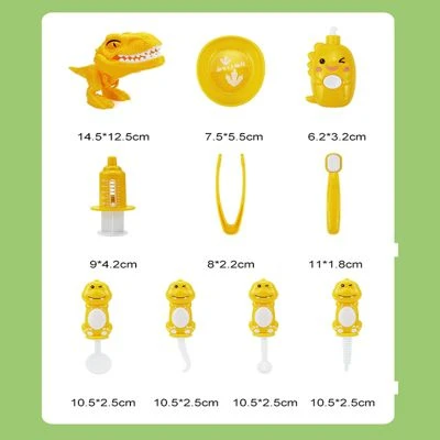 Epik Kinderspielhaus Babysimulation Arzt Spielzeug Kinder-Dinosaurier-Zahnarzt-Werkzeuge Spielzeug 3 Epik Kinderspielhaus Babysimulation Arzt Spielzeug Kinder-Dinosaurier-Zahnarzt-Werkzeuge Spielzeug - Image 3