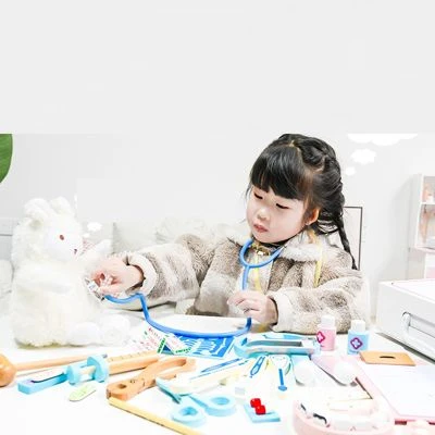 Epik Kinder Arzt Spielzeug Aus Holz Simuliertes Kleines Arzt Spielzeugset Aus Holz Für Kinder 3 Epik Kinder Arzt Spielzeug Aus Holz Simuliertes Kleines Arzt Spielzeugset Aus Holz Für Kinder - Image 3