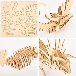 Syntek Kreative Handgefertigte Dreidimensionale Puzzle-Kinderspielzeuge Hölzernes Handgefertigtes DIY-Modell Dreidimensionales Puzzle-Kinderspielzeug -Spielzeug Geschaft 30209082 03