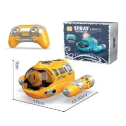 Debuy Spielzeugboot Mit Doppelhelix Und Fernbedienung 2.4G Ferngesteuertes Spray-Motorboot -Spielzeug Geschaft 30218604 03