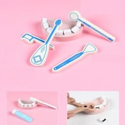 Enbaoxin Simuliertes Kleines Arzt Spielzeugset Aus Holz Für Kinder Holzspielhaus Für Kinder -Spielzeug Geschaft 30320655 05