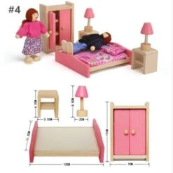 Debuy Puppenhaus-Spielzeug-Möbel-Modell-Set Kinderspielhaus Mini-Simulation Kleinmöbel -Spielzeug Geschaft 30339585 04