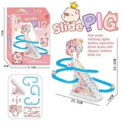 Syntek Elektrotriebwagen-Puzzlespiel Für Kinder Entlein Treppensteigen Lernspielzeug Für Kinder