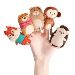 Brightake Gute-Nacht-Geschichte Fingerpuppe Für Kinder Baby-pädagogisches Pädagogisches Spielzeug-Finger-Puppe
