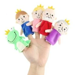 Epik Baby Plüsch Spielzeug Cartoon Tier Familie Finger Puppen Rolle Spielen Tuch Puppe Pädagogisches Spielzeug Für Kinder Kinder