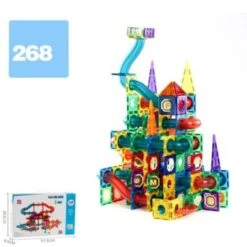 Decome Kinderspielzeug Magnetische Stückblöcke Für Rohre