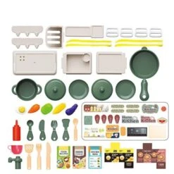 Decome Kinderspielhaus Spielzeugtasche Mädchen-Simulationsset Spielzeugkiste -Spielzeug Geschaft 30520219 05