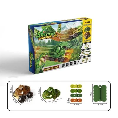 Decome Dinosaurier-Vielfalt DIY Zusammengebautes Set Pädagogisches Dinosaurier-Autospielzeug Für Kinder 1 Decome Dinosaurier-Vielfalt DIY Zusammengebautes Set Pädagogisches Dinosaurier-Autospielzeug Für Kinder