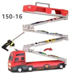 Decome Jungen Verwandeln Spielzeugauto-Set Klappbares Ferngesteuertes Kinderauto Aus Aluminiumlegierung