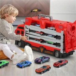Decome Jungen Verwandeln Spielzeugauto-Set Klappbares Ferngesteuertes Kinderauto Aus Aluminiumlegierung -Spielzeug Geschaft 30520567 03