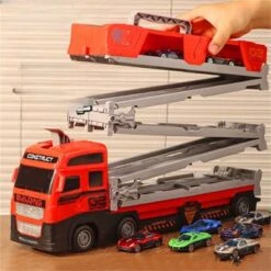 Decome Jungen Verwandeln Spielzeugauto-Set Klappbares Ferngesteuertes Kinderauto Aus Aluminiumlegierung -Spielzeug Geschaft 30520567 04